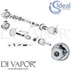 Ideal Standard 2 Way Shower Diverter High Pressure Systems Spare Parts